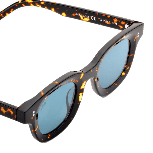 Apollo / Tokyo Tortoise Acetate & Viridian Lens - Shade Files